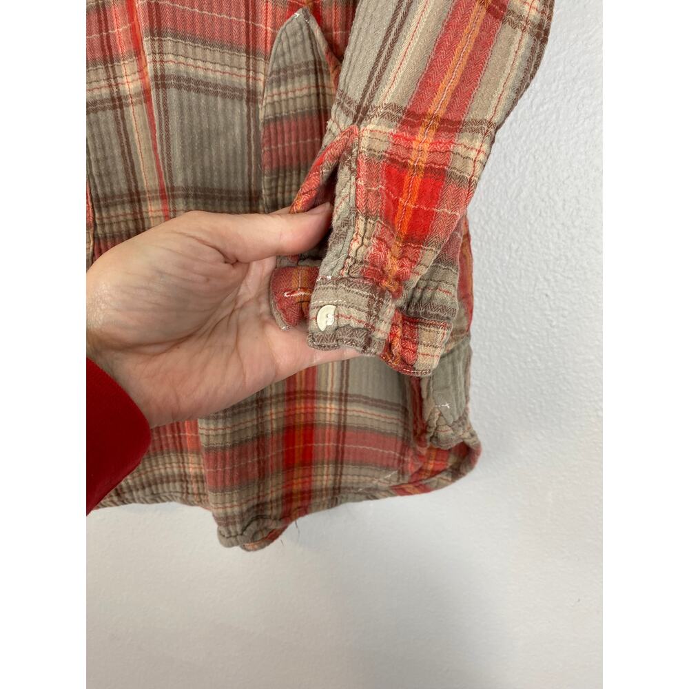 Free People x CP Shades Plaid Campfire Teton Tunic Dress Size XS - Picture 6 of 10